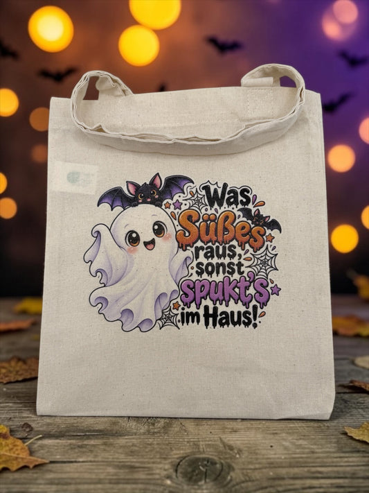 Exklusiver Halloween Jutebeutel 22x26 cm